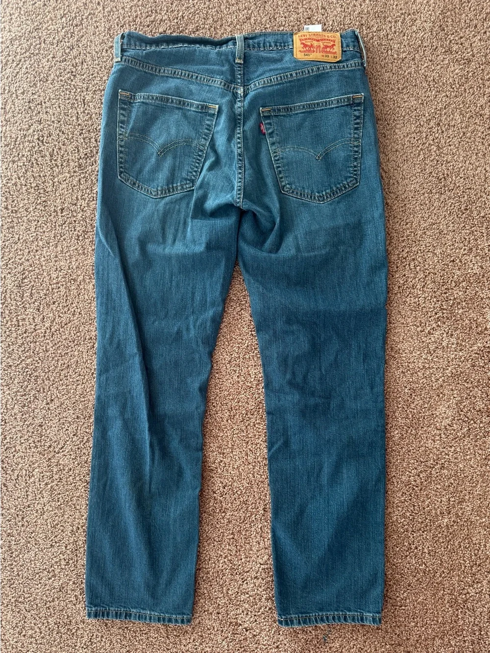 Levi's 541 Slim Straight Men's Jeans - Blue